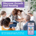ASKMEANYTHING Recovery Pack Card Game - 100 Cards for Self-Improvement, Coping Skills, and Group Therapy - Image 3