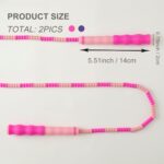 Beaded Bamboo-Segment Jump Rope - Durable PVC Skipping Rope with Anti-Slip Handle, Tangle-Free Design & Adjustable Length for Beginners - Image 3