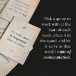 The Philosopher’s Deck - 52 Daily Stoic Motivational Cards with Display Stand and Journal Prompts Designed for Personal Growth, Gifts for Men and Women, Perfect Office Decor for Men - Image 5