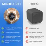 Mindsight Focused Activity Timer & Tracker | Promotes Work Life Balance & Productivity | Pomodoro 'Plus' w/ 5 Fixed timers + 5 curated Wellness Activities | Office Desk Accessory | Mindfulness | ADHD - Image 4