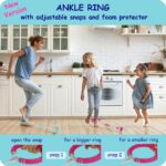 Rocket Flashing LED Ankle Skip Fun Cool Jumping Gift for Ages 5 6 7 8 9 10+ Kids NO Battery Charging Needed Family Exercise Fitness Coordination Balance Extra Energy Burning - Image 3