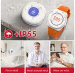 CallToU Wi-Fi Wireless Caregiver Pager Call Button for Elderly at Home , APP Emergency Alert for Seniors, Patients, and The Disabled (TY01WH-US 2-1) - Image 7