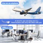 2-Pack Airplane Travel Footrest Hammock - Perfect Airplane Foot Hammock to Relax Your Feet - Travel Essentials Comfy Foot Hanger Plane Footrest for Long Trip - Image 6