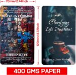 DPEHAKMK Clarifying Life Situations Oracle Cards, Love and Career Oracle Deck for Beginners, Cover All Areas in Life, Love, Spiritual Journey, and Career - Image 8