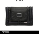 TUMI - Alpha Hanging Travel Kit - Toiletries and Cosmetics Organizer - Travel Essentials Bag with Hooks & Pockets - Black - Image 6