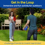 pindaloo Original Skill Game Toy with 2 Balls- Gifts for Kids and Adults Indoor & Outdoor Games, Ball Toys for Boys, Girls, & Teens - Gift Ideas, Fun Stuff, Develops Motor & Juggling Skills -Blue - Image 3