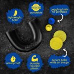 pindaloo Original Skill Game Toy with 2 Balls- Gifts for Kids and Adults Indoor & Outdoor Games, Ball Toys for Boys, Girls, & Teens - Gift Ideas, Fun Stuff, Develops Motor & Juggling Skills -Blue - Image 5