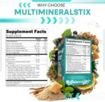 Sea Moss Powder Elderberry Ashwagandha Chlorella Manuka Honey VitaminD3 Vitamin C Zinc Spirulina Iodine Greens Detox Immune Support Sugar Free Hydration Powder Drink Mix – 20 Sticks - Image 5