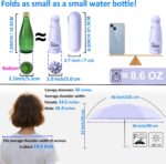 BAODINI Travel Mini Umbrella for Purse With Case Small Compact UV Sun Protection Sun Lightweight Tiny Pocket Manual Open Close Umbrella for Women Kids and Men - Image 5