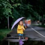 BAODINI Travel Mini Umbrella for Purse With Case Small Compact UV Sun Protection Sun Lightweight Tiny Pocket Manual Open Close Umbrella for Women Kids and Men - Image 9