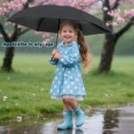 BAODINI Travel Mini Umbrella for Purse With Case Small Compact UV Sun Protection Sun Lightweight Tiny Pocket Manual Open Close Umbrella for Women Kids and Men - Image 10