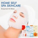 9 Pack Collagen Face Masks Skincare for Women, Hydrating Sheet Face Masks Suitable for All Skin Types, Bulk Facial Masks for Women Skin Care, Face Mask Gifts Set for Spa Party - Image 5