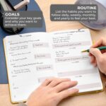 Clever Fox Self Mastery Journal – Guided Daily Reflection & Self Improvement Journal with Prompts – Journaling Notebook for Women & Men (Amber Yellow) - Image 6