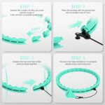 Weighted Hula Circle with 24/26 Links(51-56 Inch) for Adults Weight Loss, Infinity Fitness Hoop Plus Size, for Women Smart Exercise Equipment - Image 8