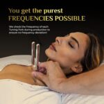 Tuning Forks for Healing Set (128Hz, 256Hz, 512Hz) — Essential Yoga and Meditation Accessories & Sound Therapy Devices - Image 3