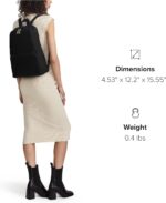 TUMI - Just In Case Foldable Backpack - Lightweight, Compact Travel Backpack - For One Bag Travel - 15.5" X 12.3" X 4.5" - Black with Gunmetal Hardware - Image 5