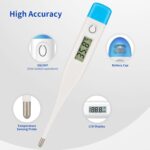 Intelligent Digital Thermometer,LCD Display Screen,Fast Measurement,Suitable for Children and Adults,Easy to Maintain Cleanliness and Hygiene,Bringing Family Health,Light Blue - Image 3
