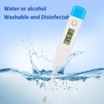 Intelligent Digital Thermometer,LCD Display Screen,Fast Measurement,Suitable for Children and Adults,Easy to Maintain Cleanliness and Hygiene,Bringing Family Health,Light Blue - Image 6
