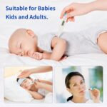 Intelligent Digital Thermometer,LCD Display Screen,Fast Measurement,Suitable for Children and Adults,Easy to Maintain Cleanliness and Hygiene,Bringing Family Health,Light Blue - Image 7