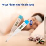 Intelligent Digital Thermometer,LCD Display Screen,Fast Measurement,Suitable for Children and Adults,Easy to Maintain Cleanliness and Hygiene,Bringing Family Health,Light Blue - Image 8