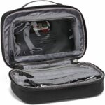 TUMI Alpha Split Travel Kit - Compact Toiletry Bag for Men & Women - Features Removable Leather Handle & 3 Zip Pockets - Black - Image 3