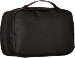 TUMI Alpha Split Travel Kit - Compact Toiletry Bag for Men & Women - Features Removable Leather Handle & 3 Zip Pockets - Black - Image 5