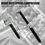 SGT Coil Spring Compressor Tool, Heavy Duty Universal Strut Spring Compressor Tool Set,Spring Compressor Tool Automotive for Car Truck with Safety Brackets - Image 3