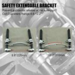 SGT Coil Spring Compressor Tool, Heavy Duty Universal Strut Spring Compressor Tool Set,Spring Compressor Tool Automotive for Car Truck with Safety Brackets - Image 4