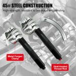 SGT Coil Spring Compressor Tool, Heavy Duty Universal Strut Spring Compressor Tool Set,Spring Compressor Tool Automotive for Car Truck with Safety Brackets - Image 10