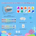 Kiditos Magic Water Elf Toy Kit–Squishies for Kids, 20 Gels & 10 Molds, Magic Gel Water Pets Sensory Toy, Fun DIY Craft Kit, Party Favors, Birthday & Christmas Gifts for Kids Ages 3+ - Image 4