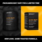 ONNIT Alpha Brain Black Label Capsules, IGEN(TM) Non-GMO Tested Citicoline Brain Supplement for Concentration and Memory, Lion’s Mane, Lutemax Lutein, L Theanine and Mucuna Pruriens, 80 Count - Image 3