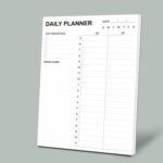 Tiankool To Do List Notepad - Daily To Do List with Priorities, Hourly Scheduler and Notes - Daily Planner Notepad for Work, Study, Appointments, 60 Tear Off Sheets Planning Pad, 7x10 Inch - Image 6