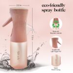Kitsch Continuous Spray Bottle for Hair – Fine Mist Water Mister & Water Spray Bottle – Recycled Hair Spray Bottle – Spray Bottles for Cleaning, Styling, Plants & More – Terracotta, 150ml - Image 3