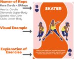 Exercise Playing Cards | 52-Card Deck | Bodyweight | All Fitness Levels | at-Home Workout - Image 3