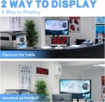 Wireless Call Light System for Medical Office,20 Call Buttons for Elderly,1000ft, Patient Call Bell with 1 Display Receiver for Clinic Nursing Home Health Care,Assisted Living - Image 4