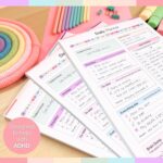 ADHD Daily Planner Notepad for Neurodivergent Adults - Productivity Daily Planner Desk Pad & Task Management to Stay Organized and Focused Note Pad (Rainbow, A4 Portrait) - Image 7