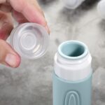 Travel Bottles for Toiletries, Tsa Approved 3oz Travel Size Containers BPA Free Leak Proof Refillable Liquid Silicone Squeezable Travel Accessories for Shampoo Conditioner Lotion (4 Pack) - Image 3