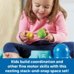 Learning Resources Nesting Space Surprise, Preschool Learning Activities, Fine Motor Skills, Montessori Preschool Toys, Space Toys, Ages 18 Months+, 9 Pieces - Image 3
