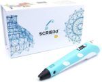 SCRIB3D P1 3D Printing Pen with Display - Includes 3D Pen, 3 Starter Colors of PLA Filament, Stencil Book + Project Guide, and Power adapter - Image 3