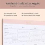 Work-Life Balance Planning Pad - Best Weekly to Do Pad for Productivity, Wellness, Self Care - Goal Setting, Gratitude, Habit Tracking, Daily to Do List (Sand Grey) - Image 8