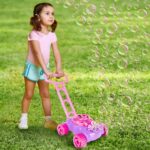 ArtCreativity Bubble Lawn Mower for Toddlers 1-3, Kids Bubble Machine for 1-Year-Old Girl Gifts, Xmas Gifts for Kids, Push Toys for Toddlers Age 1 2 3+ Birthday Gifts for Preschool Girls - Image 4