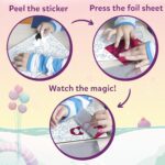Skillmatics Foil Fun - Unicorns & Princesses, No Mess Art for Kids, Craft Kits & Christmas Fun Supplies, DIY Creative Activity, Travel Toys, Gifts for Ages 4, 5, 6, 7, 8, 9 - Image 7