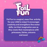 Skillmatics Foil Fun - Unicorns & Princesses, No Mess Art for Kids, Craft Kits & Christmas Fun Supplies, DIY Creative Activity, Travel Toys, Gifts for Ages 4, 5, 6, 7, 8, 9 - Image 10