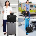 Medical Bag for Doctor Home Health Nurse Trauma Red Ems Emergency Duffle First Responder Emt Med Dr Nurse Nursing Equipment Paramedic Bag with Compartment Ultimate Physician Clinical - Image 8