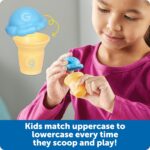 Learning Resources Mini Letter Scoops, 52 Pieces, Ages 3+,Preschool Learning Toys, Stacking Toys, Montessori Toys - Image 3