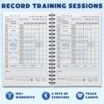 Workout Planner for Daily Fitness Tracking & Goals Setting - A5 Size, 6” x 8”, Charcoal Gray - Men & Women Personal Home & Gym Training Diary - Log Book Journal - by Workout Log Gym - Image 8