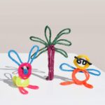 Wikki Stix for Doodlers - Kid's Travel Essential: Portable Creativity On-The-Go! Pack of 24 Wikki Stix in Neon and Primary Colors. Made in USA ! 3 & Up. - Image 4