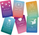 A ART·ZONE 52 Pcs Positive Affirmations Meditation Spiritual Self Care Cards Gifts, 9.7x6 cm Paper Prints - Image 5