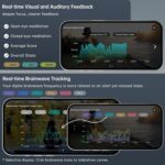 Meditation Headband, EEG Biofeedback Devices, Real-Time Visual and Auditory Feedback for Neurofeedback Training, Brainwave Monitor | Measures Alpha, Beta, Gamma, Theta, Delta and SMR Brain Waves - Image 3