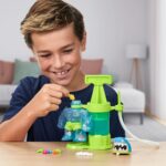 Heroes of Goo Jit Zu Hero Creator Thrash with 3 Unique goo fillings, Mix, Fill & Create Your own Stretchy Action Figure, Play Again and Again - Image 5